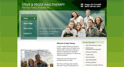 Desktop Screenshot of haigtherapy.com