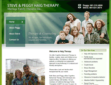 Tablet Screenshot of haigtherapy.com